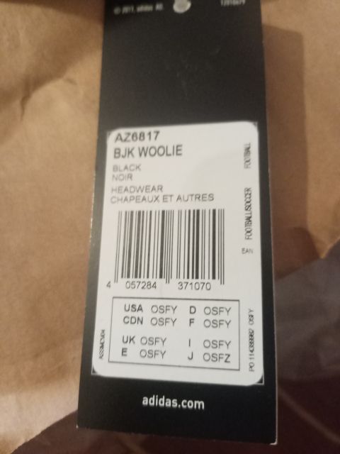 Beşiktaş Adidas Orijinal Lisanslı Bere - Etiketli / Sıfır